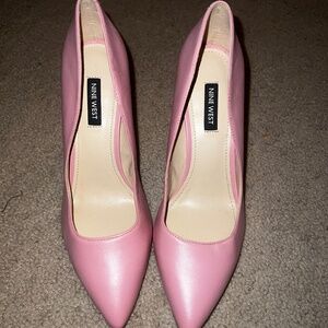 Nine West pink heels